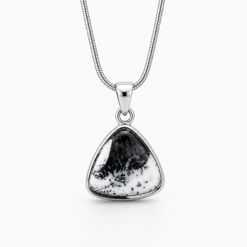 Anhänger Dendritenopal