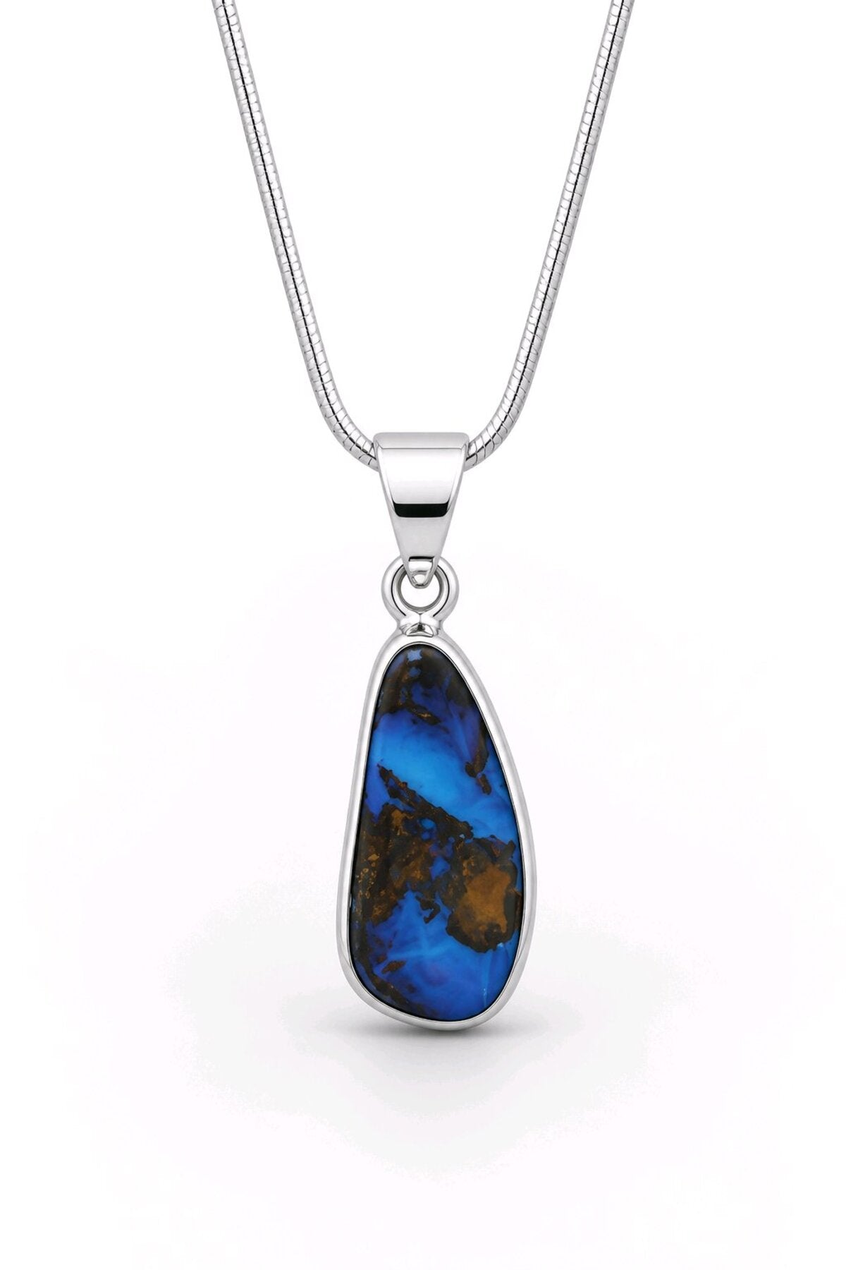 Anhänger Purple Boulder Opal
