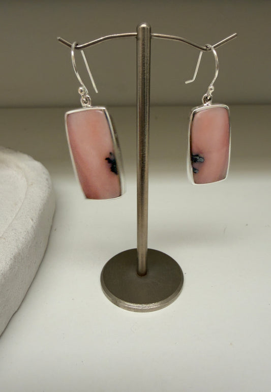 Ohrringe Pink Opal