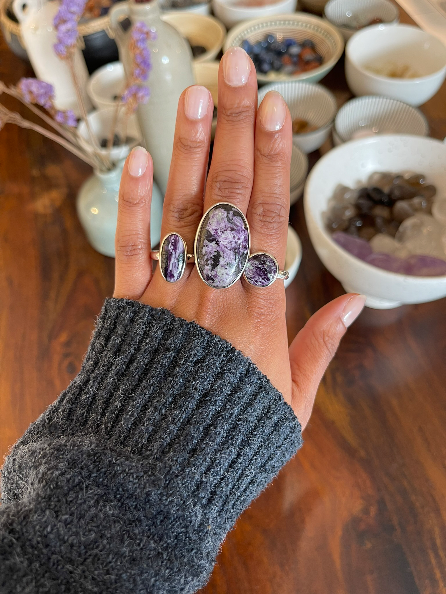 Edelstein Ringe