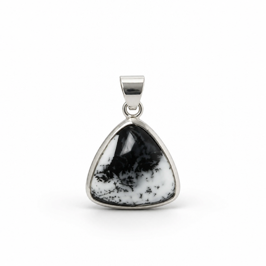 Anhänger Dendritenopal