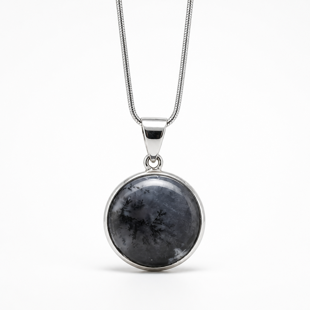 Anhänger Dendritenopal