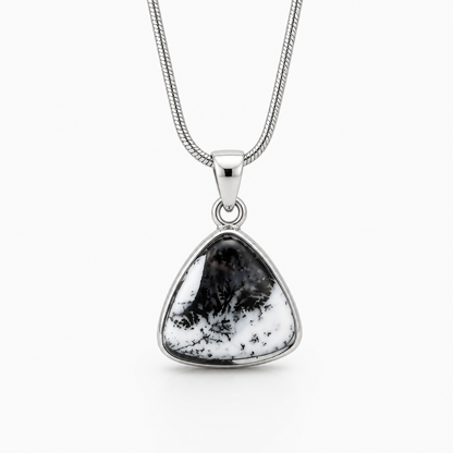 Anhänger Dendritenopal