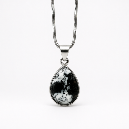 Anhänger Dendritenopal
