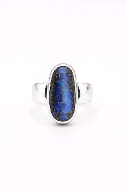 Ring Brighy Boulder Opal Gr. 55
