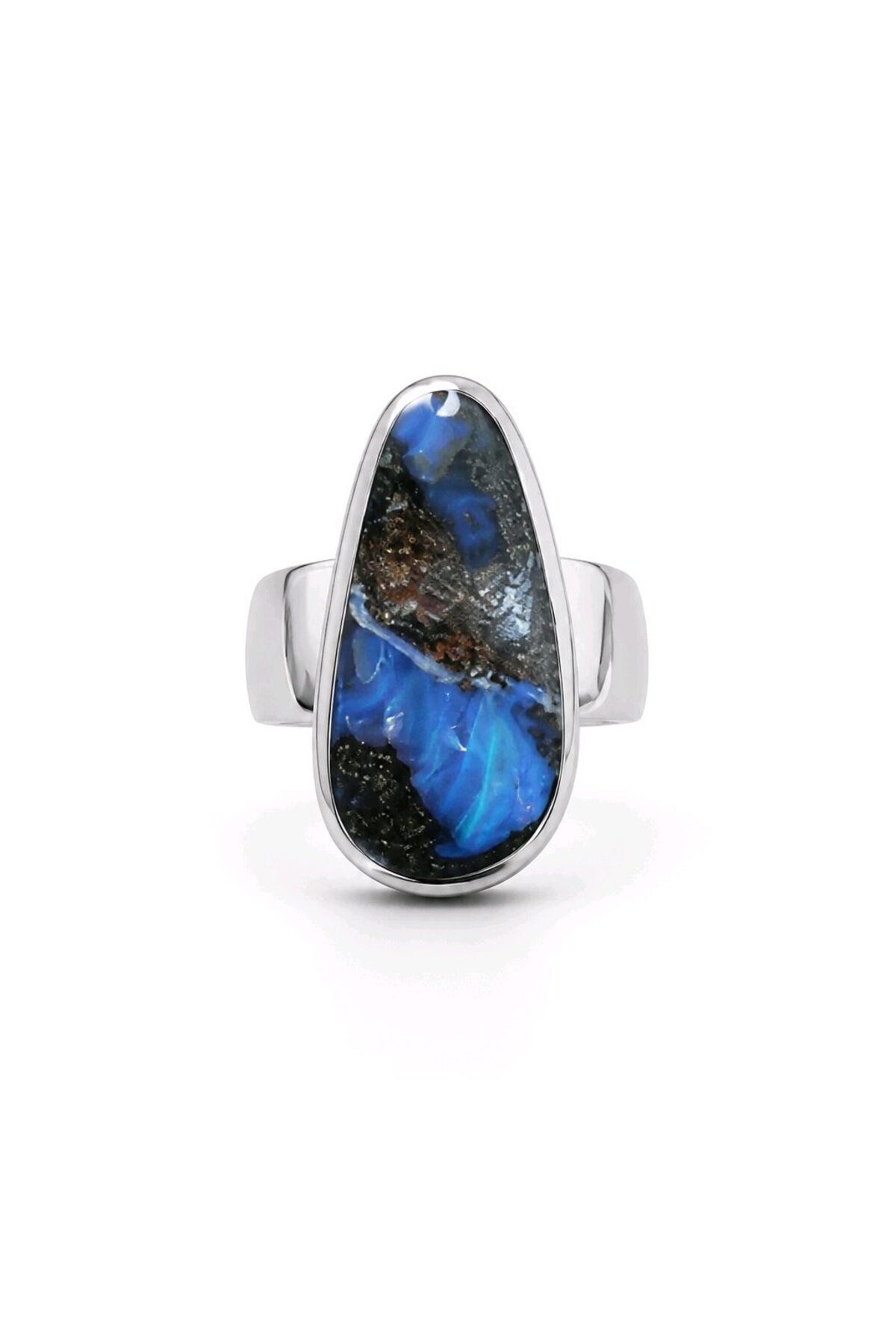 Anhänger Purple Boulder Opal