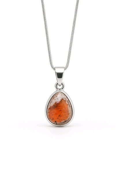 Anhänger Fire Drop Feueropal