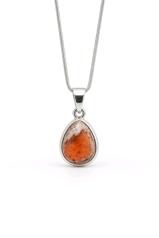 Anhänger Fire Drop Feueropal