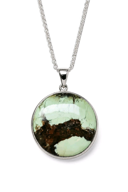 Summer Gem Round  - Lemon Chrysopras