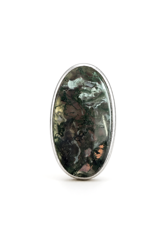 Ring Moosachat Gr. 56