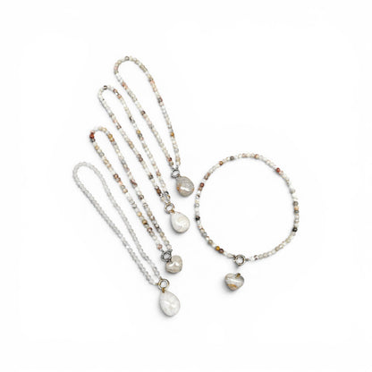 Crazy Lace Achat/ Mondstein Kette