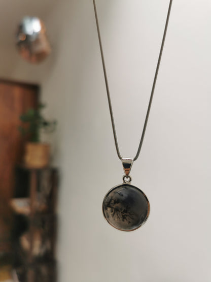 Anhänger Dendritenopal