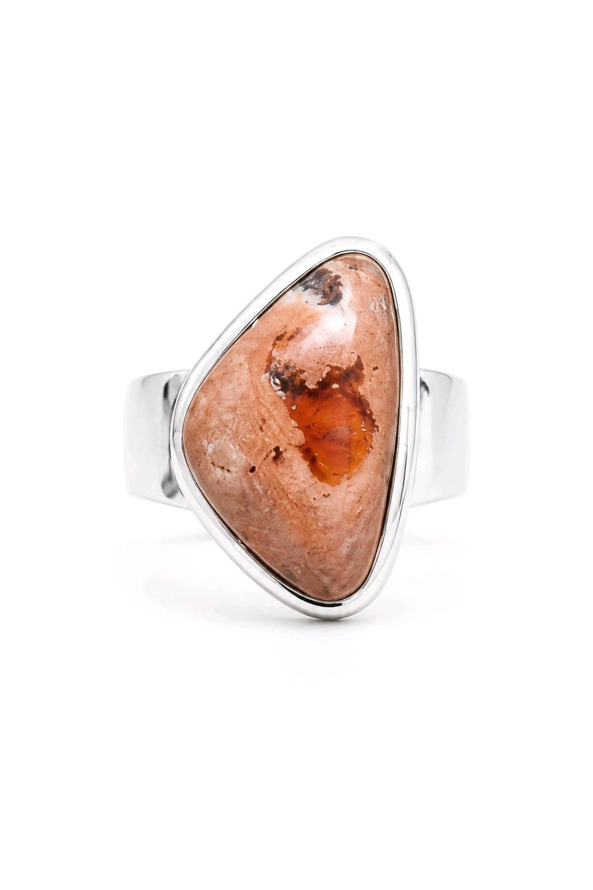 Ring Earthy Feueropal Gr. 59