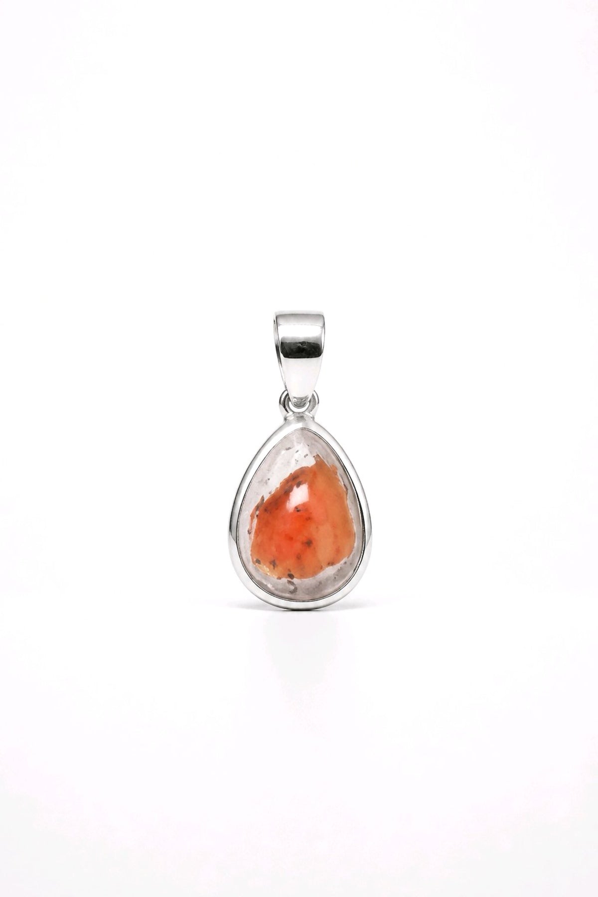 Anhänger Fire Drop Feueropal