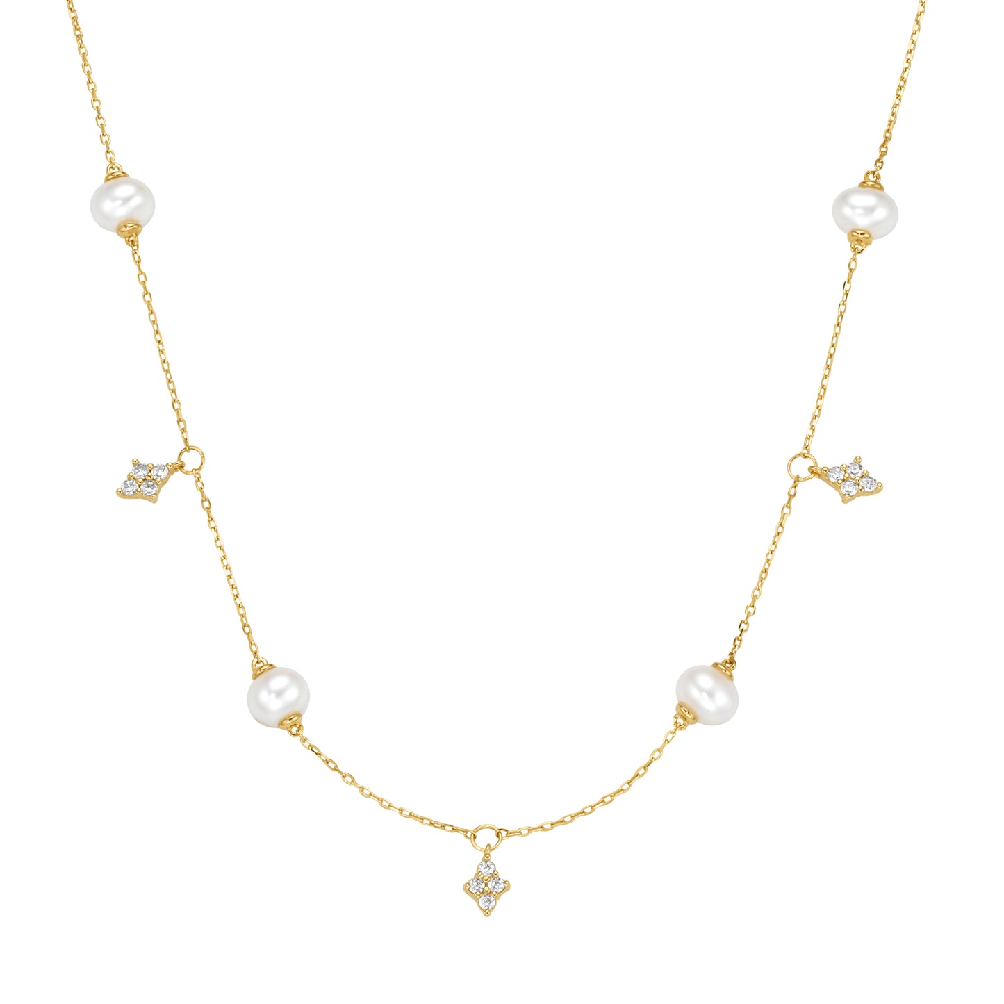 Kette Icy Pearls