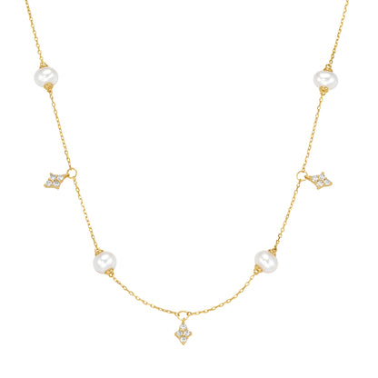 Kette Icy Pearls