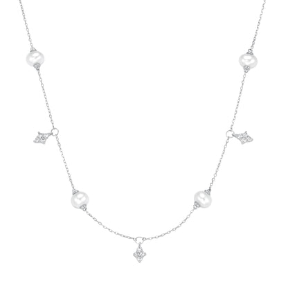 Kette Icy Pearls