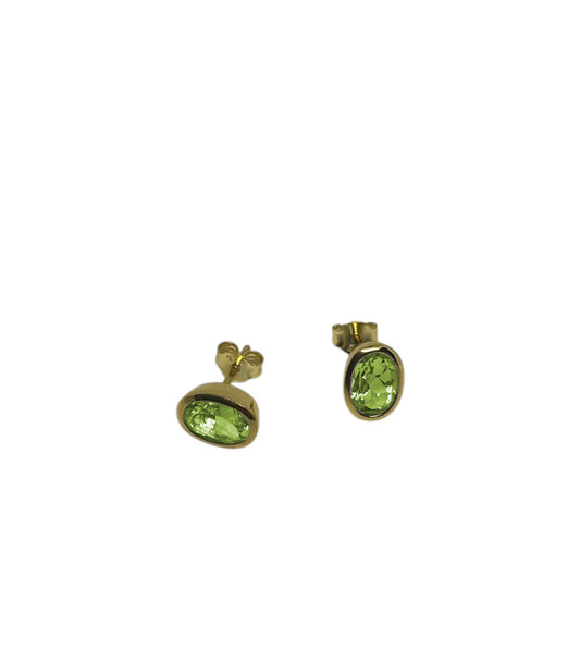 Wähle Deinen Edelstein Ohrstecker Gold