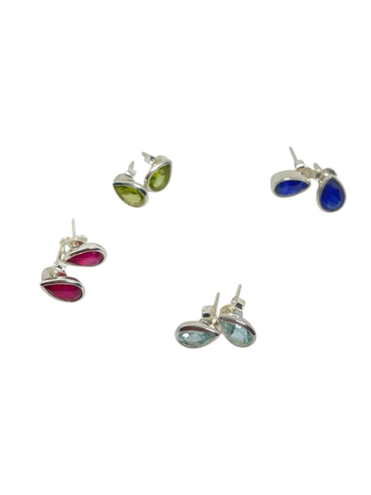 Wähle Deinen Edelstein Tropfen Ohrstecker