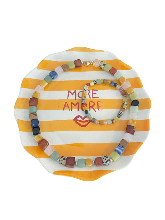 Edelstein Armband Kunterbunt