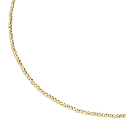 Collier 45 cm 925 Silber Bicolor/ Silber/ Gold